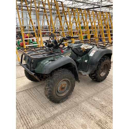 144 - SUZUKI QUAD NON RUNNER NO KEY + VAT