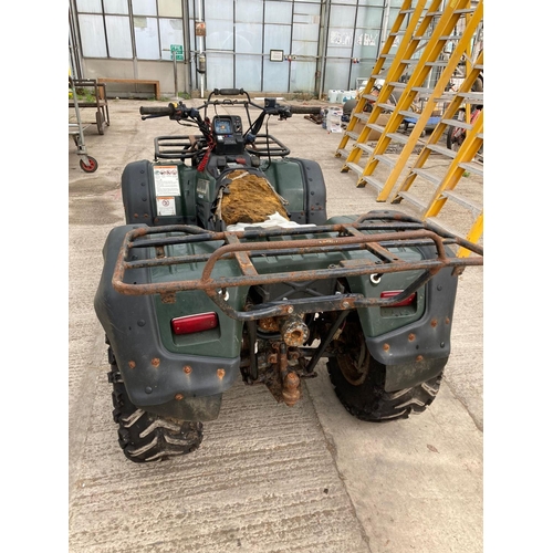 144 - SUZUKI QUAD NON RUNNER NO KEY + VAT