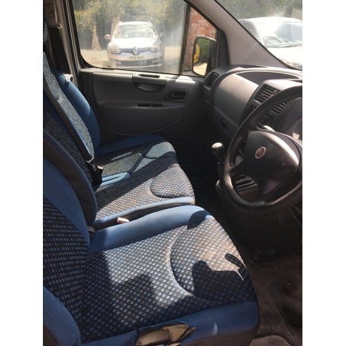 161 - FIAT SCUDO 1560CC VAN 2010 MK10 EZN MOT 08/09/22 1 OWNER SERVICE HISTORY APPROX 240000 MILES NO VAT ... 