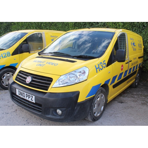 162 - FIAT SCUDO 1560 DIESEL VAN DN10 PPZ ONE OWNER WITH SERVICE HISTORY 92000 MILES MOT EXPIRED 27/7/22 D... 