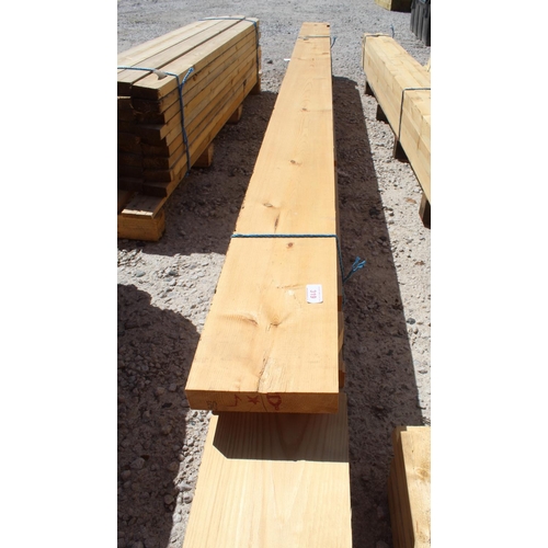 319 - 6 TIMBERS 10FT LONG 8