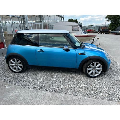 169 - MINI COOPER 3 DOOR PETROL HATCHBACK MC04 TBZ FIRST REG 17/08/04 2 KEYS MOT JULY  NO VAT