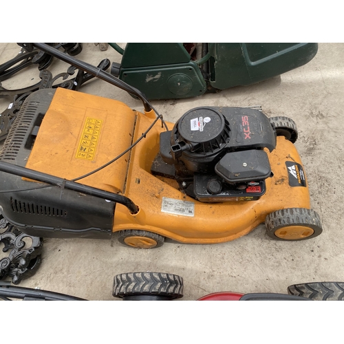 1500 - A MCCULLOCH VC35 PETROL LAWN MOWER COMPLETE WITH GRASS BOX