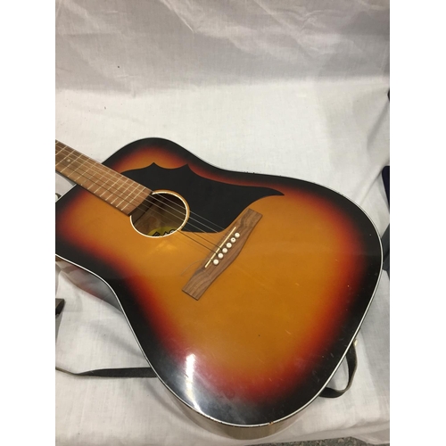 265 - A LAREDO ACOUSTIC GUITAR MODEL NO 3169