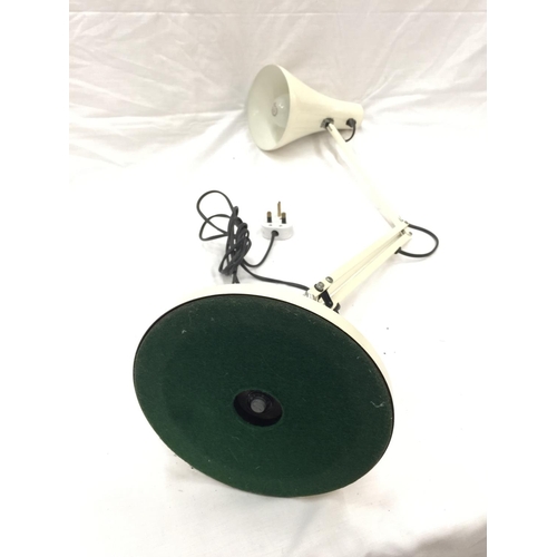 53 - A LARGE VINTAGE ANGLE POISE LAMP H: 66CM