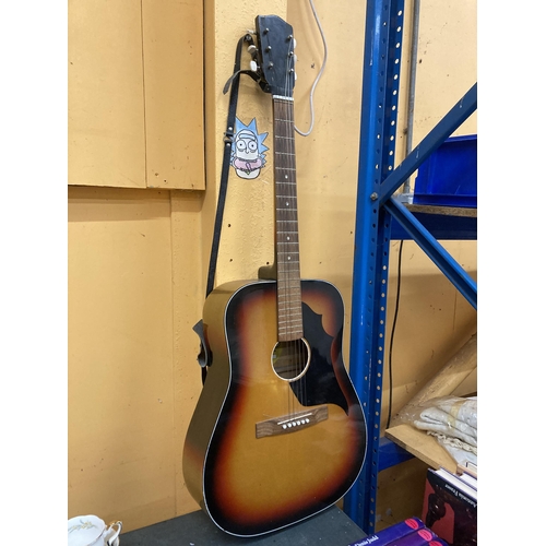 265 - A LAREDO ACOUSTIC GUITAR MODEL NO 3169