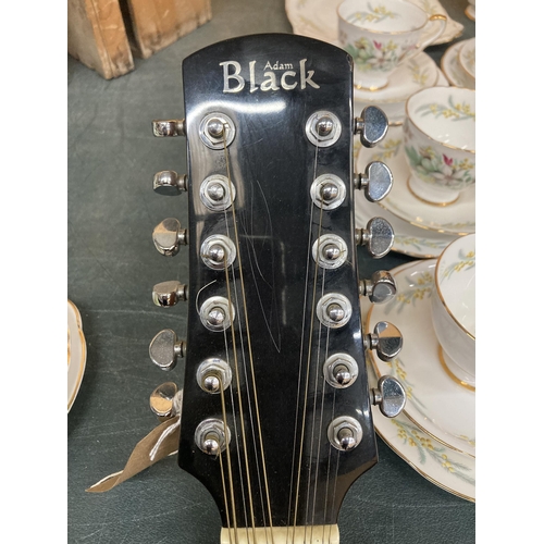 271 - AN ADAM BLACK S5 12 NATURAL 12 STRING GUITAR