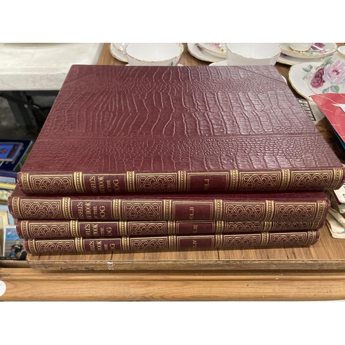 806 - A SET OF FOUR VINTAGE VOLUMES OF CASSELL' BOOK OF THE DOG'