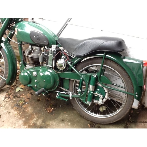 1250 - A 1954 ARIEL COLT 200 CC OHV, FOUR SPEED. NEW STYLE V5C, OLD BROWN LOG BOOK ALSO INCLUDED.  COPY OF ... 