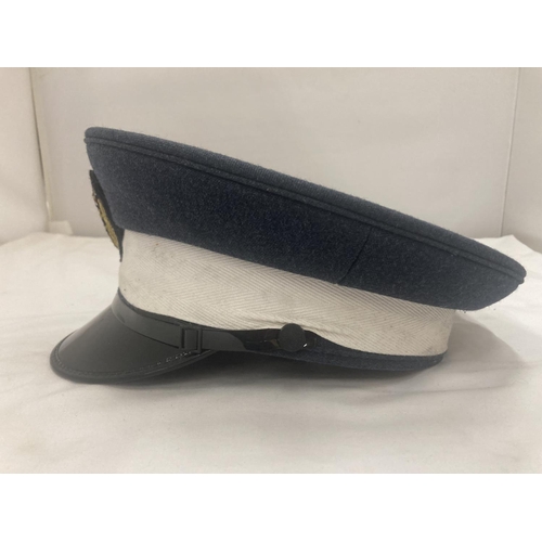 63 - AN R. A. F. MILITARY PEAKED CAP