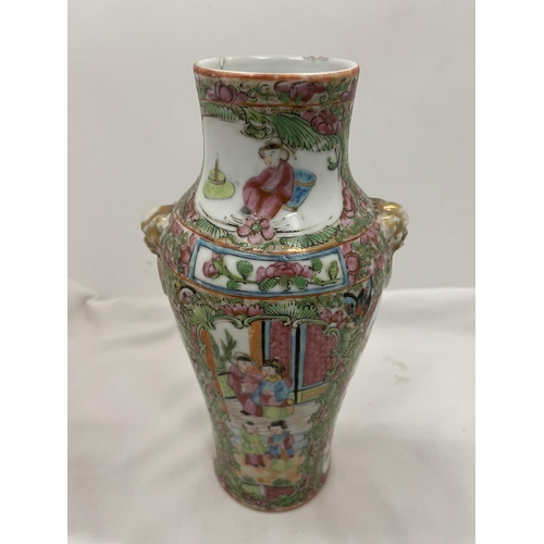 23 - THREE ORIENTAL STYLE VASES