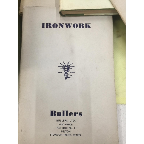 182 - FIVE 1940'S ELECTRICAL BULLERS MANUALS, RADIO BOOKS, 1968 INCH VALVE BOOK, ETC