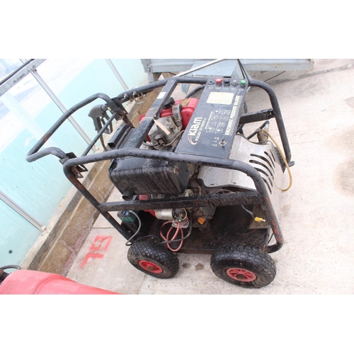 111 - KIAM DIESEL PRESSURE WASHER KM3200DX   PLUS VAT