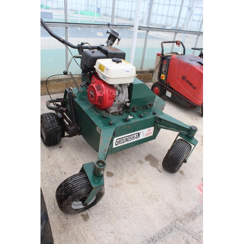 113 - GROUNDSMAN ROUGH CUT MOWER STARTS,RUNS,DRIVES  PLUS VAT