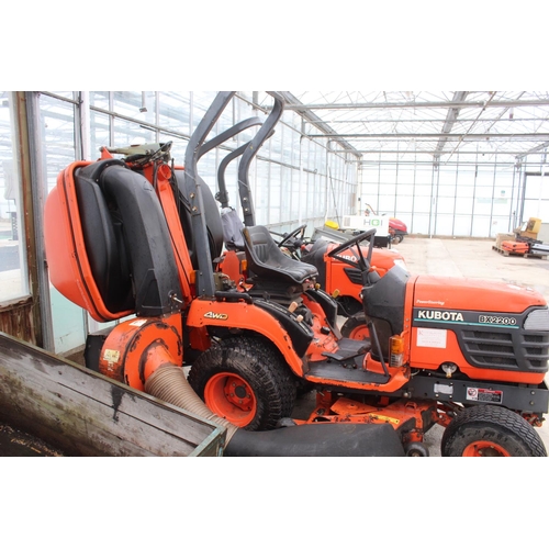 115 - KUBOTA BX2200 2474HRS RUNS DRIVES   PLUS VAT