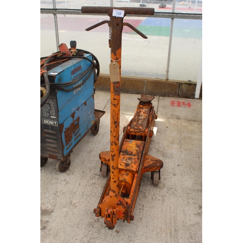 128 - 10 TON TROLLEY JACK  NO VAT