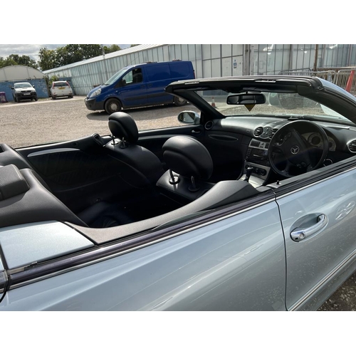 159 - MERCEDES CLK200 AVANTGARDE AUTOMATIC CONVERTABLE, 2006, MOT TO JULY 2023, FSH, 58,500 MILES, V5, 3 K... 