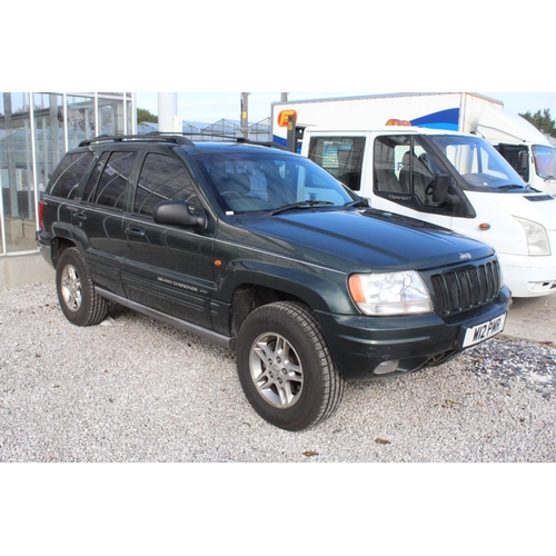 160 - JEEP GRAND CHEROKE ORVIS 3.1D 2001  W12 PMR  88,000 MILES, 12 MONTHS MOT, 2 KEEPERS, 2 KEYS, TOW BAR... 