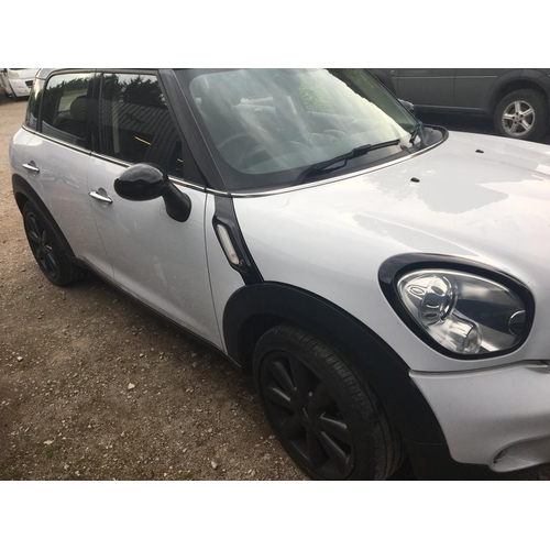 166 - MINI COUNTRYMAN, DB65 VVM,  2 OWNERS, SERVICE HISTORY, 76,000 MILES, NONE RUNNER- NO VAT