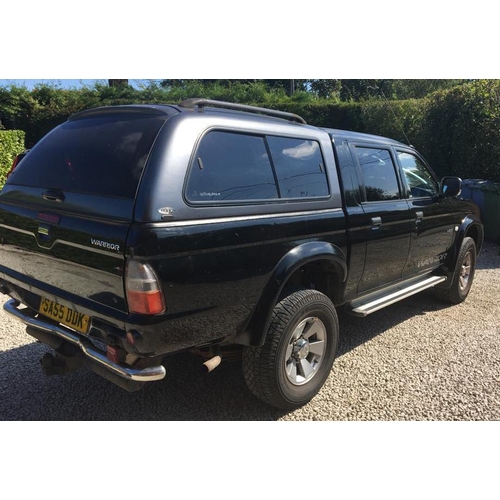 167 - MITSUBISHI L200  DOUBLE CAB, DIESEL, 
MOT - 24/01/23, 3 OWNERS, 164,000 MILES,  NO VAT