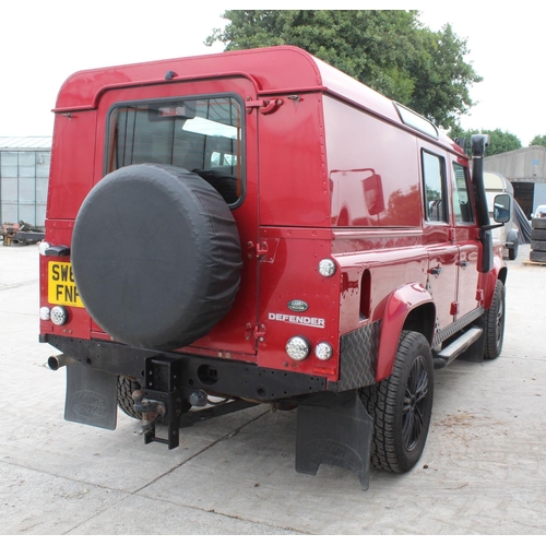 170 - A 2013 LAND ROVER DEFENDER 110 XS TDCI (2.2) DIESEL MANUAL. REGISTRATION SW63 FNF. 119,000 MILES - S... 