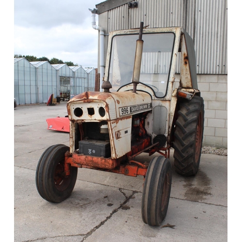 171 - A DAVID BROWN 996 TRACTOR WITH 4868 HOURS ON THE CLOCK +VAT