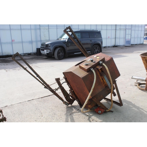 197 - A YEOMAN CROP SPRAYER FOR SPARES AND REPAIRS NO VAT