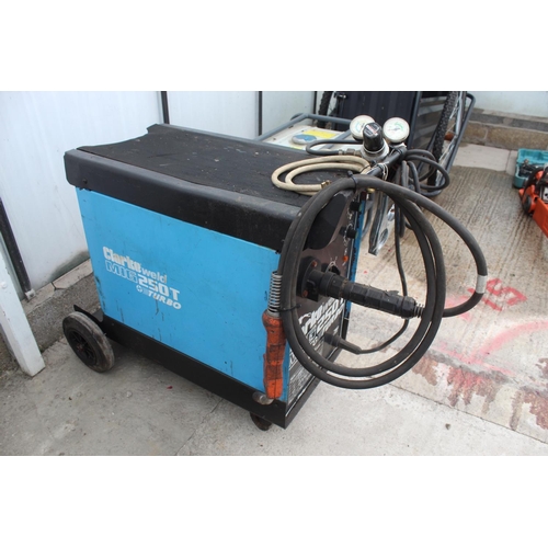 2 - CLARK 240V MIG WELDER   NO VAT