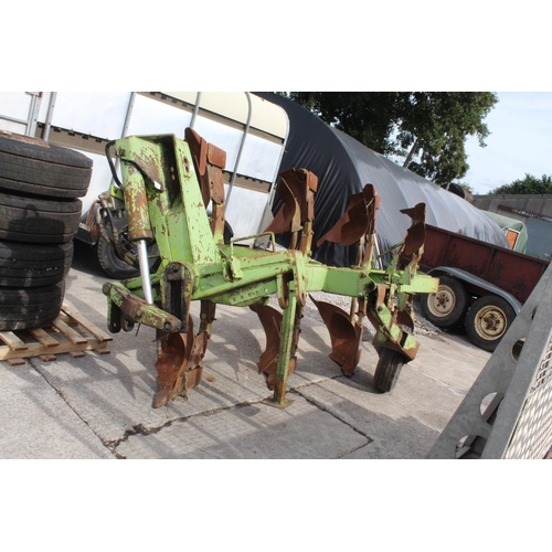 210 - A FOUR FURROW DOWDSWELL PLOUGH +VAT