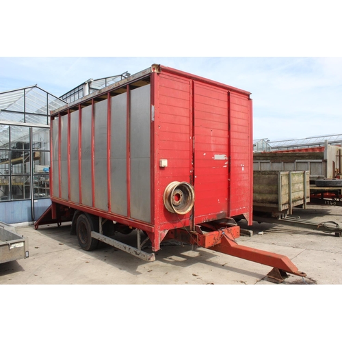 223 - CATTLE TRAILER 16' X 7'  + VAT