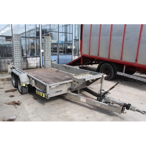 224 - A 10.5FT BRIAN JAMES CARGO ALL PLANT TRAILER +VAT