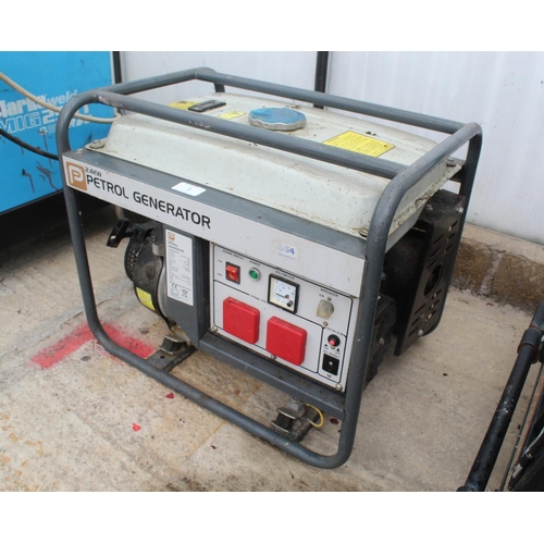 3 - PRO 240W PETROL GENERATOR   G.W.O.    PLUS VAT