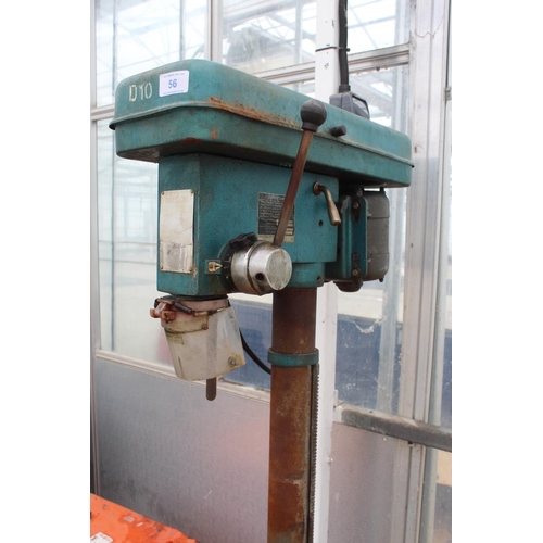 56 - NAEROK PILLAR DRILL  NO VAT