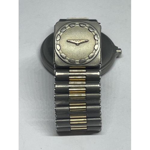 602 - A LONGINES T.1 WRISTWATCH SEEN WORKING BUT NO WARRANTY