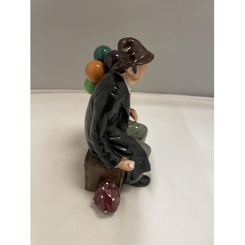 801 - A ROYAL DOULTON FIGURE THE BALLOON MAN HN 1954