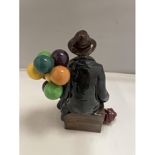 801 - A ROYAL DOULTON FIGURE THE BALLOON MAN HN 1954