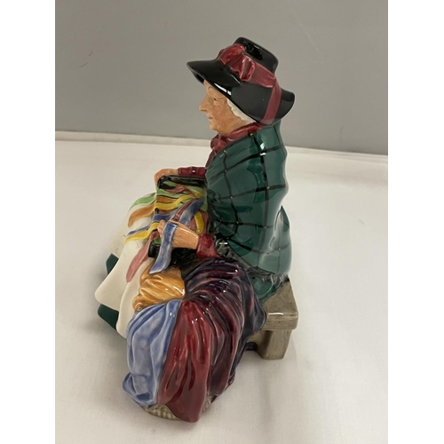 804 - A ROYAL DOULTON FIGURE SILKS AND RIBBONS HN 2017