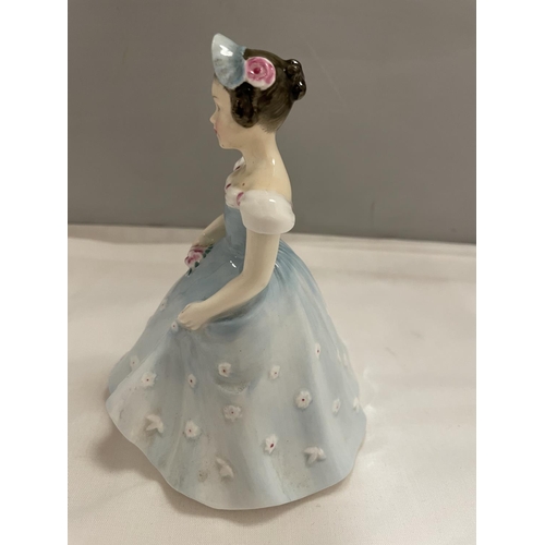 835 - A ROYAL DOULTON FIGURE THE BRIDESMAID HN 2196