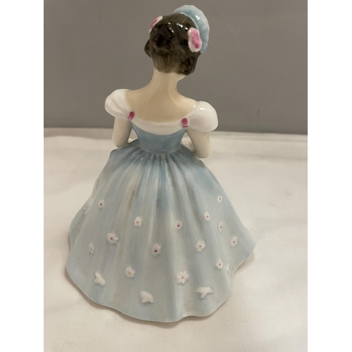 835 - A ROYAL DOULTON FIGURE THE BRIDESMAID HN 2196