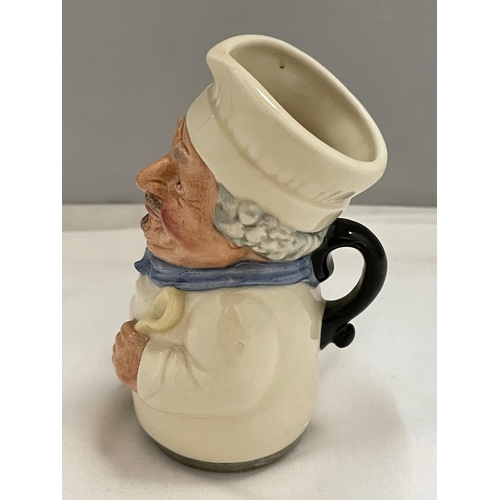 843 - A ROYAL DOULTON DOULTONVILLE TOBY JUG MONSIEUR CHASSUER THE CHEF D. 6769