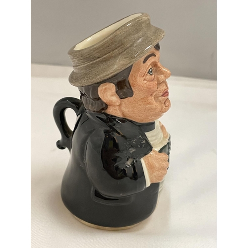 845 - A ROYAL DOULTON DOULTONVILLE TOBY JUG REV. CASSOCK THE CLERGYMAN D. 6741