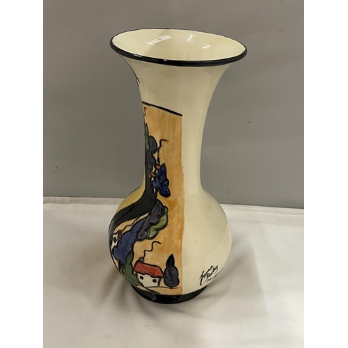 864 - A LORNA BAILEY RARE MAYBANK TUBE AND LINED VASE