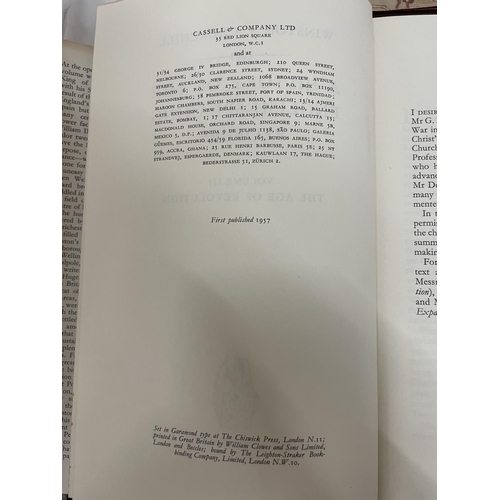 19 - FOUR FIRST EDITION WINSTON S CHURCHILL VOLUMES 1-IV  A HISTORY OF THE ENGLISH SPEAKING PEOPLES FIRST... 