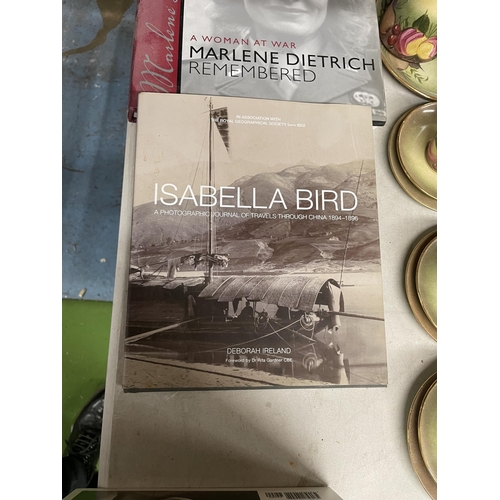 323 - THREE BOOKS TO INCLUDE - INGRID BERGMAN 'A LIFE IN PICTURES', ISABELLA BIRD 'A PHOTOGRAPHIC JOURNAL ... 