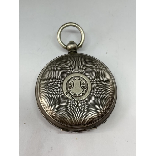 686A - A SILVER POCKET WATCH