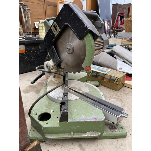 1322 - AN ELKTRA BECKUM ELECTRIC MITRE SAW