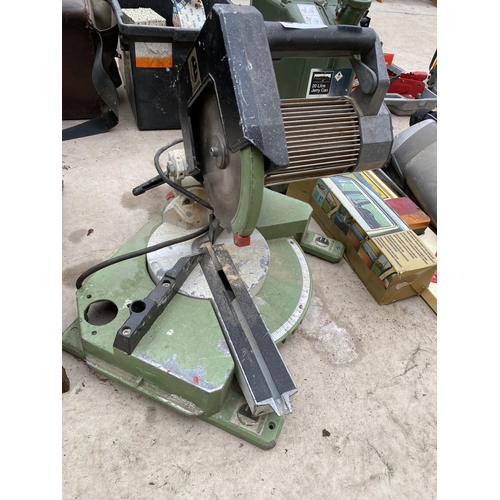 1322 - AN ELKTRA BECKUM ELECTRIC MITRE SAW