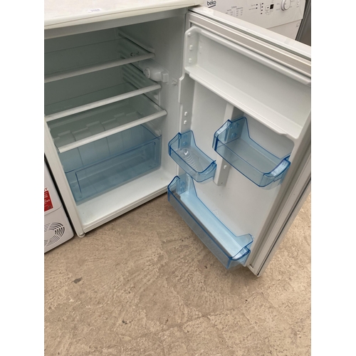 2068 - A WHITE LEC UNDERCOUNTER FRIDGE