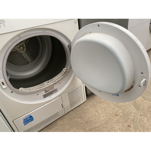 2069 - A WHITE BEKO 7KG TUMBLE DRYER