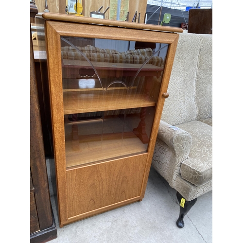 2362 - A TEAK STEREO CABINET